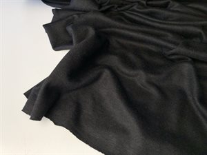Viscosejersey - drønlækker i sort